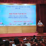Quảng Ninh nâng cao năng lực đội ngũ cán bộ cơ sở về bảo trợ và phòng chống tệ nạn xã hội