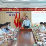 Thường trực Tỉnh ủy làm việc với Ngành Y tế về triển khai thực hiện Nghị quyết 72 và sắp xếp hệ thống y tế theo mô hình chính quyền 2 cấp