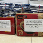 Phòng khám Đa khoa, Trung tâm Kiểm soát bệnh tật Quảng Ninh ủng hộ đồng bào vùng lũ Lâm Đồng