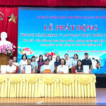 Phường Quang Hanh ra quân hưởng ứng “Tháng hành động vì an toàn thực phẩm” năm 2026