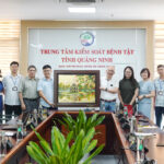 CDC Quảng Ninh đón tiếp đoàn học viên cao học Trường Đại học Y Hà Nội đến học tập thực tế