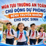 Mùa tựu trường an toàn: Chủ động dự phòng bệnh truyền nhiễm cho học sinh
