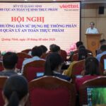 Quảng Ninh: Tập huấn sử dụng phần mềm vFoodSafety và chuẩn hóa dữ liệu an toàn thực phẩm