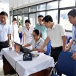 Sở Y tế Quảng Ninh kiểm tra, giám sát công tác khám sức khỏe định kỳ, khám sàng lọc miễn phí cho người dân tại phường Hồng Gai, Hạ Long, Hà Lầm