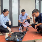 CDC Quảng Ninh giám sát, hỗ trợ đảm bảo chất lượng nước sinh hoạt tại phường Vàng Danh