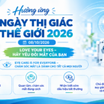 Ngày Thị giác thế giới 2026: Hãy yêu đôi mắt của bạn